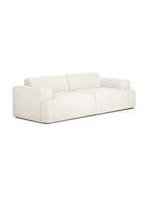 Sofa Melva (3-Sitzer) in Beige, Bezug: Polyester Der hochwertige, Gestell: Massives Kiefernholz, Spa, Webstoff Beige, B 240 x T 101 cm