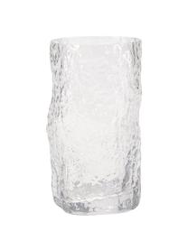 Longdrinkglas Coco in organisch vorm, 6 stuks, Glas, Transparant, Ø 7 x H 20 cm, 370 ml