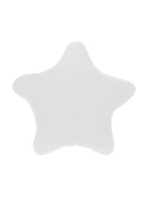 Coussin étoile grosse maille Sparkle, Blanc, larg. 45 x long. 45 cm
