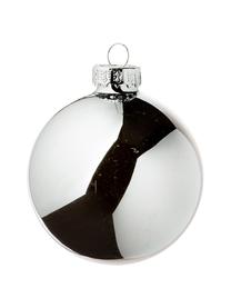 Kerstballenset Nessa, 26-delig, Glas, Zilverkleurig, Set met verschillende formaten