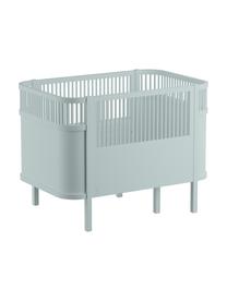 Babybed Junior, Gelakt berkenhout, Groen, 115 x 88 cm