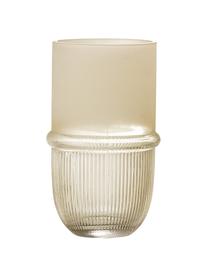 Vaso in vetro bianco Belise, Vetro, Marrone, Ø 11 x Alt. 19 cm