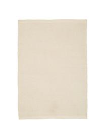 Tapis laine blanc tissé main Delight, Blanc laine