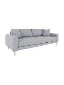 Sofa Andrew (3-osobowa), Tapicerka: poliester 30 000 cykli w , Nogi: drewno jodłowe, Jasny szary, S 210 x G 93 cm