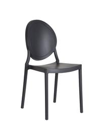 Silla de polipropileno Binster, Polipropileno, Negro, An 41 x Al 87 cm