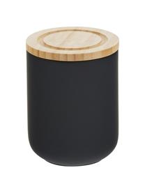Aufbewahrungsdose Stak, verschiedene Größen, Dose: Keramik, Deckel: Bambusholz, Schwarz, Bambus, Ø 10 x H 13 cm, 750 ml