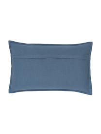 Poszewka na poduszkę z bawełny Mads, 100% bawełna, Niebieski, S 30 x D 50 cm