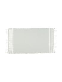 Lichte handdoekenset Hamptons, 3-delig, Katoen,
zeer lichte kwaliteit, 200 g/m², Mintgroen, wit, Set met verschillende formaten