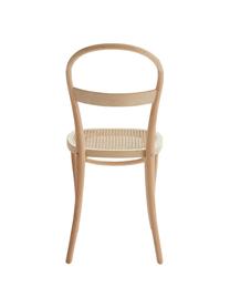 Houten stoelen Rippats, 2 stuks, Frame: berkenhout, Zitvlak: rotan, Berken, B 39 x D 53 cm