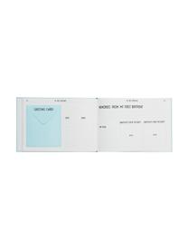 Babyboek Little Memory Book, Papier, Blauw, B 30 x H 21 cm