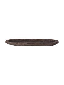 Bandeja decorativa grande de madera de Paulownia Nur, Madera, Negro, L 71 x An 21 cm