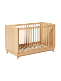 Babybed Maralis van beukenhout, 70 x 140 cm, Beukenhout multiplex, Licht hout, B 70 x L 140 cm