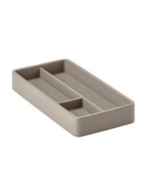 Bureau organizer Sement met deksel in zandkleur, Cement, Zandkleurig, B 20 x H 3 cm