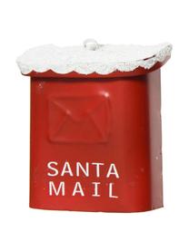 Sada dekorací ve tvaru poštovní schránky Mail, 2 díly, Potažené železo, Červená, bílá, Š 6 cm, V 6 cm