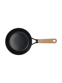 Padella con manico in legno Eco Smartshape, Manico: acciaio inossidabile rive, Nero, Ø 20 x Alt. 8 cm