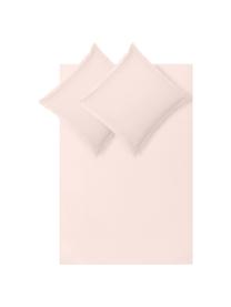 Housse de couette en satin de coton Premium, Rose, larg. 200 x long. 200 cm