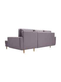 Sofa narożna z funkcją spania i miejscem do przechowywania Neo (4-osobowa), Tapicerka: 100% poliester, Jasny szary, S 230 x G 140 cm