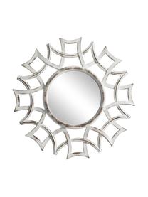 Espejo de pared Brunos World, 3 uds., Plástico, espejo de cristal, Blanco, Ø 25 cm