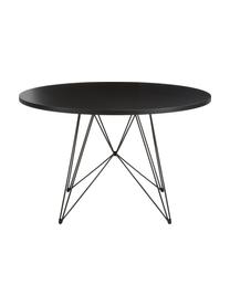 Table ronde avec tréteaux XZ3, Noir