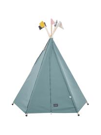 Tenda indiana in cotone organico Hippie, 100% cotone organico, Grigio, Larg. 135 x Alt. 135 cm