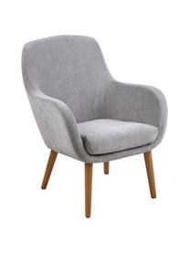 Fauteuil gris Sally, Tissu gris