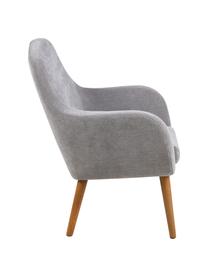 Fauteuil gris Sally, Tissu gris