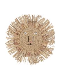 Wandobjekt Sunny, Wasserhyazinthe, Beige, Ø 63 cm