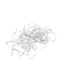 Crochet de suspension boules de Noël Pronto, 100 pièces, Acier, enduit, Argenté, Ø 4 cm