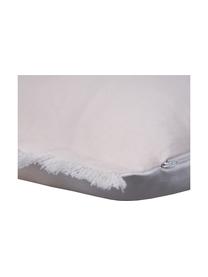 Housse de coussin en coton T-Easy, Couleur sable, blanc