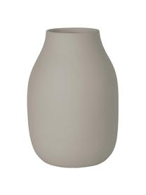 Keramik-Vase Colora, Keramik, Taupe, Ø 14 x H 20 cm