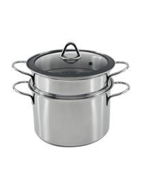 Casserole en acier inoxydable Premium, 5 élém., Couleur argentée, gris, Ø 20 x haut. 18 cm