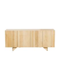 Sideboard Louis aus Massivholz mit Türen, Mangoholz, lackiert, B 177 x H 75 cm