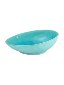 Bol apéritif porcelaine ovale turquoise Plage, 2 pièces, Turquoise