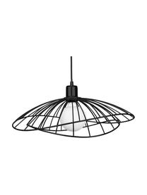 Dizajnová závesná lampa Ray, Čierna