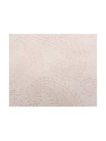 Housse de coussin brodée Paisley, Rose