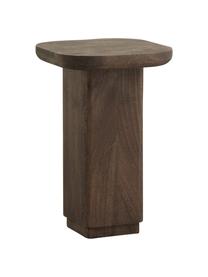 Table d'appoint bois de manguier Toke, Bois de manguier, enduit, Bois de manguier, larg. 32 x haut. 48 cm