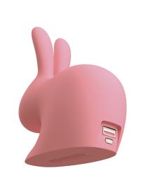 Powerbank Rabbit, Vinile, Rosa, Larg. 10 x Alt. 11 cm