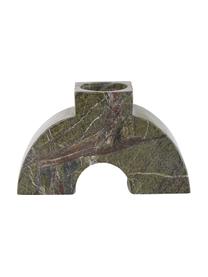 Svietnik z mramoru Arch Thick, Mramor, Zelená, Š 9 x V 15 cm