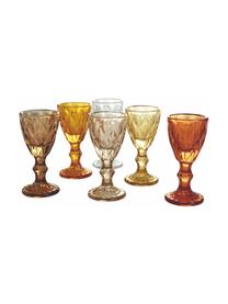 Verre à liqueur Shades, 6 élém., Verre, Tons jaunes, Ø 5 x haut. 11 cm