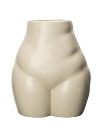 Wazon z porcelany Nature, Porcelana, Beżowy, S 15 x W 19 cm