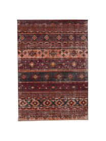 Tapis oriental extérieur intérieur Tilas Istanbul, 100 % polypropylène, Tons bruns, tons rouges, larg. 200 x long. 290 cm (taille L)