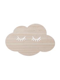 Wandobjekte-Set Clouds, 3-tlg., Sperrholz, Beige, Sondergrößen