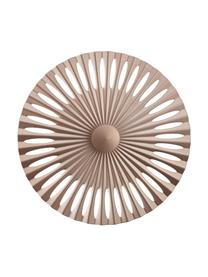 Aplique LED de diseño Phinx, Estructura: aluminio recubierto, Beige, Ø 32 x F 5 cm