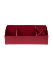 Organizer biurowy Elisa, Tektura laminowana, Ciemnoczerwony, S 33 x W 13 cm