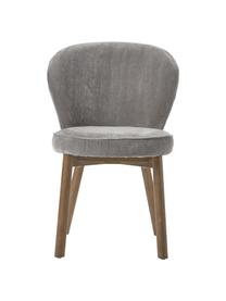 Silla tapizada Serena, Tapizado: chenilla (92% poliéster, , Patas: madera de fresno maciza p, Tejido gris, An 56 x F 64 cm