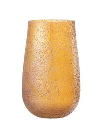 Vaso elegante in vetro Rink, Vetro, Arancione, Ø 10 x Alt. 16 cm