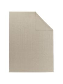 Mantel de lino Heddie, 100% lino, Beige, De 4 a 6 comensales (An 145 x L 200 cm)