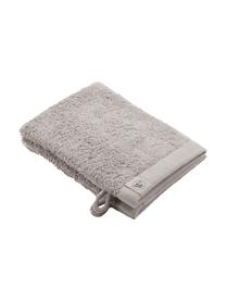 Guanto spugna da doccia/bagno Blend 2 pz, 65% cotone riciclato, 35% poliestere riciclato, Grigio chiaro, Larg. 16 x Lung. 21 cm