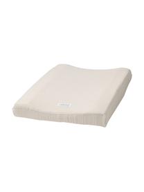 Aankleedkussenhoes Cliff, 100% katoen, Beige, 50 x 65 cm