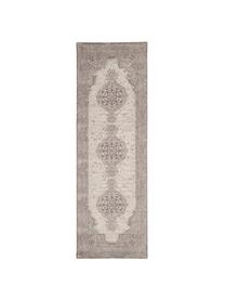 Tapis de couloir vintage Elegant, Tons gris, imprimé, larg. 80 x long. 250 cm